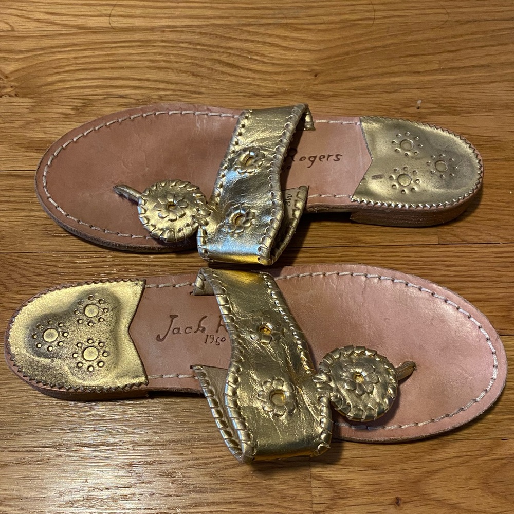 Jack Roger Sandals Size 8 - Picture 2 of 4